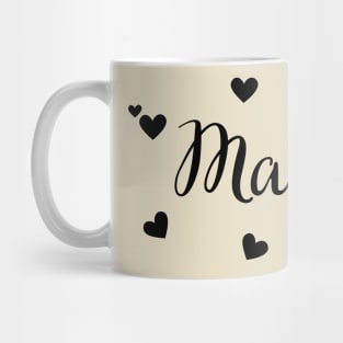 The Evolution of Mother: Mama Mommy Mom Bruh minimaliste Mug